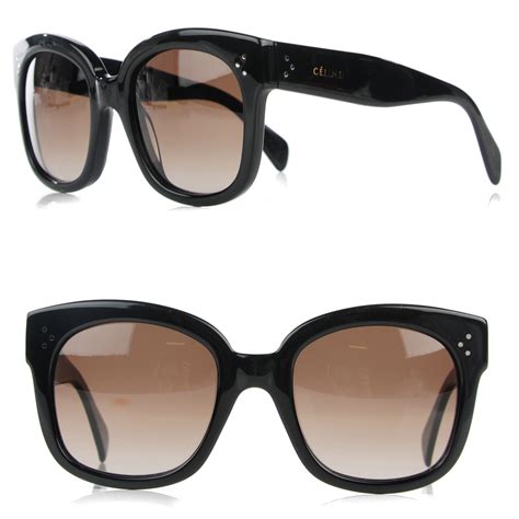 celine audrey large|Celine CL41805/S New Audrey 807/HA Sunglasses in Black .